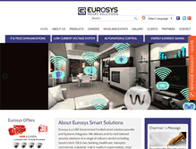 Tablet Screenshot of eurosys.ae