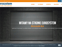 Tablet Screenshot of eurosys.com.pl
